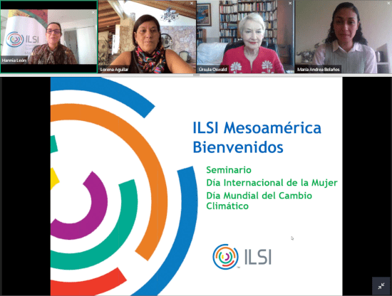 ILSI Mesoamérica - Mujer y cambio climático